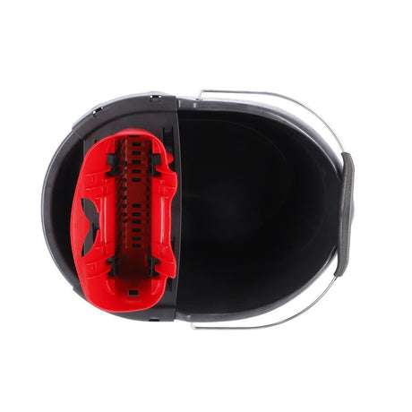 Vileda Ultramax Eimer mit Presse schwarz rot