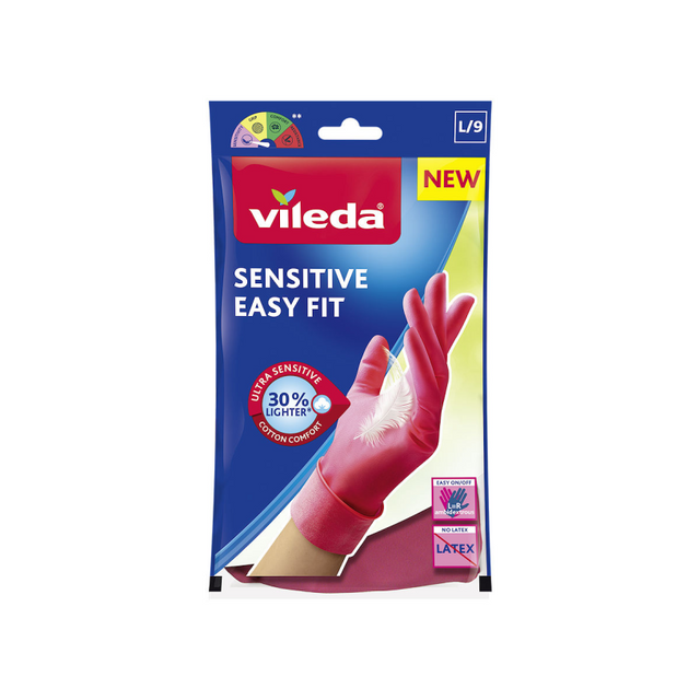 Vileda Handschuhe Sensitive Easy Fit Large 1 Paar