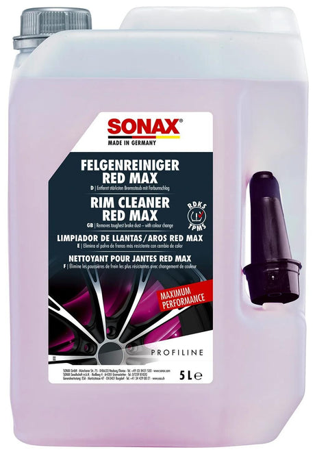 Sonax Felgenreiniger Rot Max Felgenreiniger Rot Max 5 ltr.