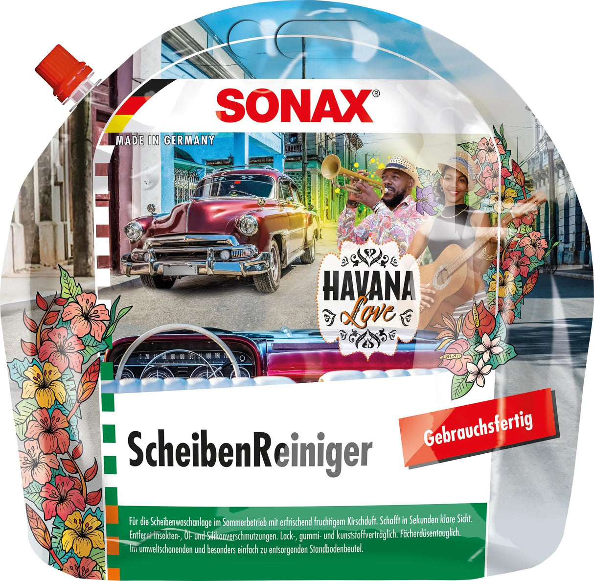 Sonax Fensterreiniger Fensterreiniger 3l Havana Love
