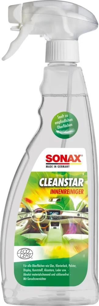 Sonax Innenreiniger Cleanstar Ecocert. Innenreiniger 750 ml Cleanstar Ecocert