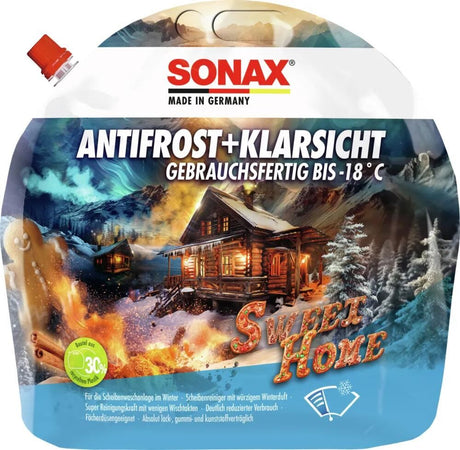 Sonax Frostschutzmittel Scheibenfrostschutz ClearSight. antif.clear 3 l -18c süßes Zuhause