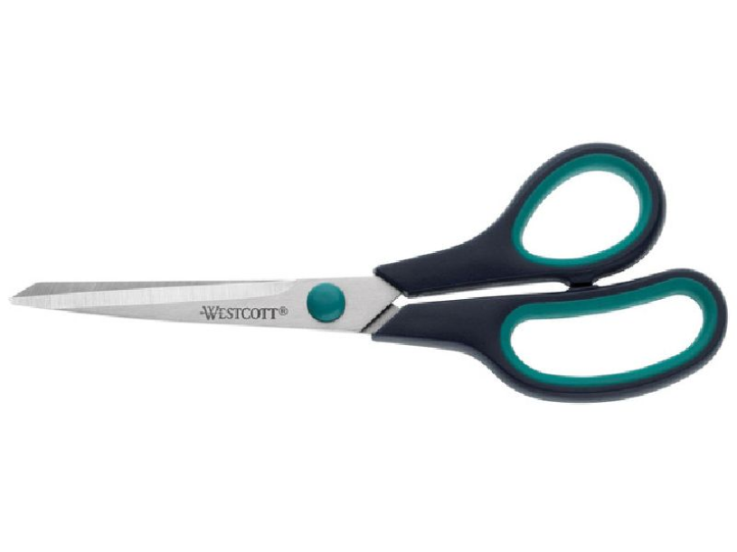 Westcott schaar- easy grip - 21cm - rvs - soft grip - ac-e30283