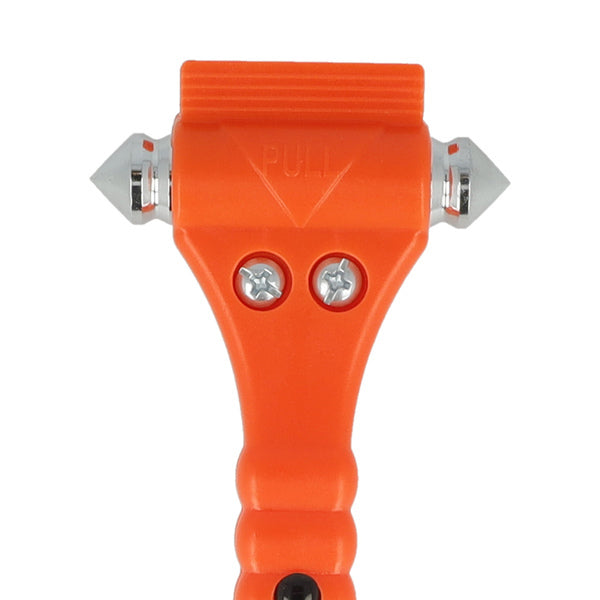Westcott AC-P30001 2in1 Erste-Hilfe-Nothammer, 2 Stück, Orange