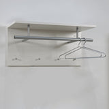 FMD FMD -Wandbedeckungsregal 72x29.3x34,5 cm Weiß