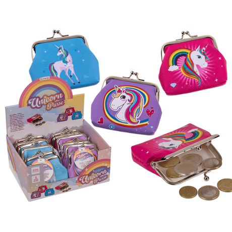 Dsp Portemonnaie Einhorn. 3 Sortierungen. 12