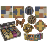 Dsp Holzpuzzle, 8-fach sortiert in Box.