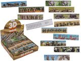 DSP-Lineal Wildtiere, 21 cm. 12 Achsen