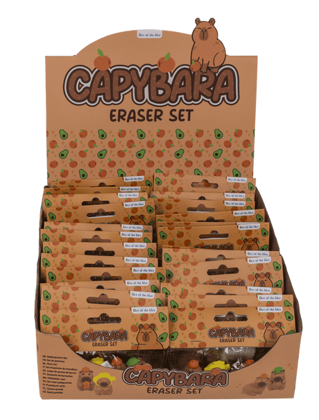 DSP-Radiergummis Capybara. 4 Achsen 24 Stück in