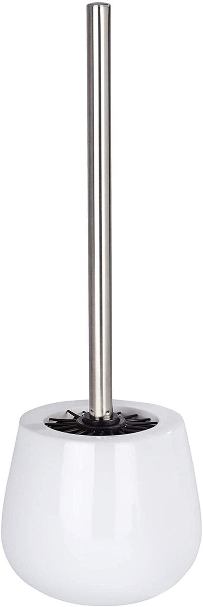 Wenko toiletborstelhouder malta 39 cm keramiek wit