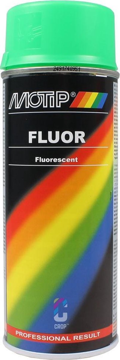 Motip Fluorfarbe grün, Spraydose 400 ml