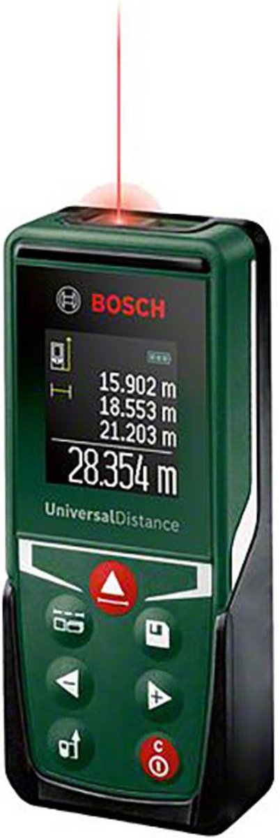 Bosch home and garden universaldistance 30 laserafstandsmeter 30 m