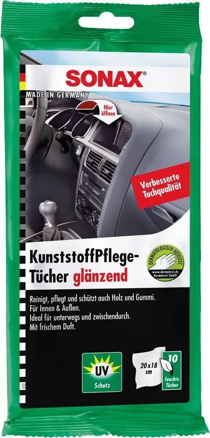 Sonax Kunststoff-Pflegetücher Kunststoff-Reinigungstuch