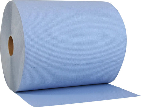 Nordvlies Reinigungspapier Basic-Line Reinigungsrolle blau 3-lagig 500 Blatt VE 2RL