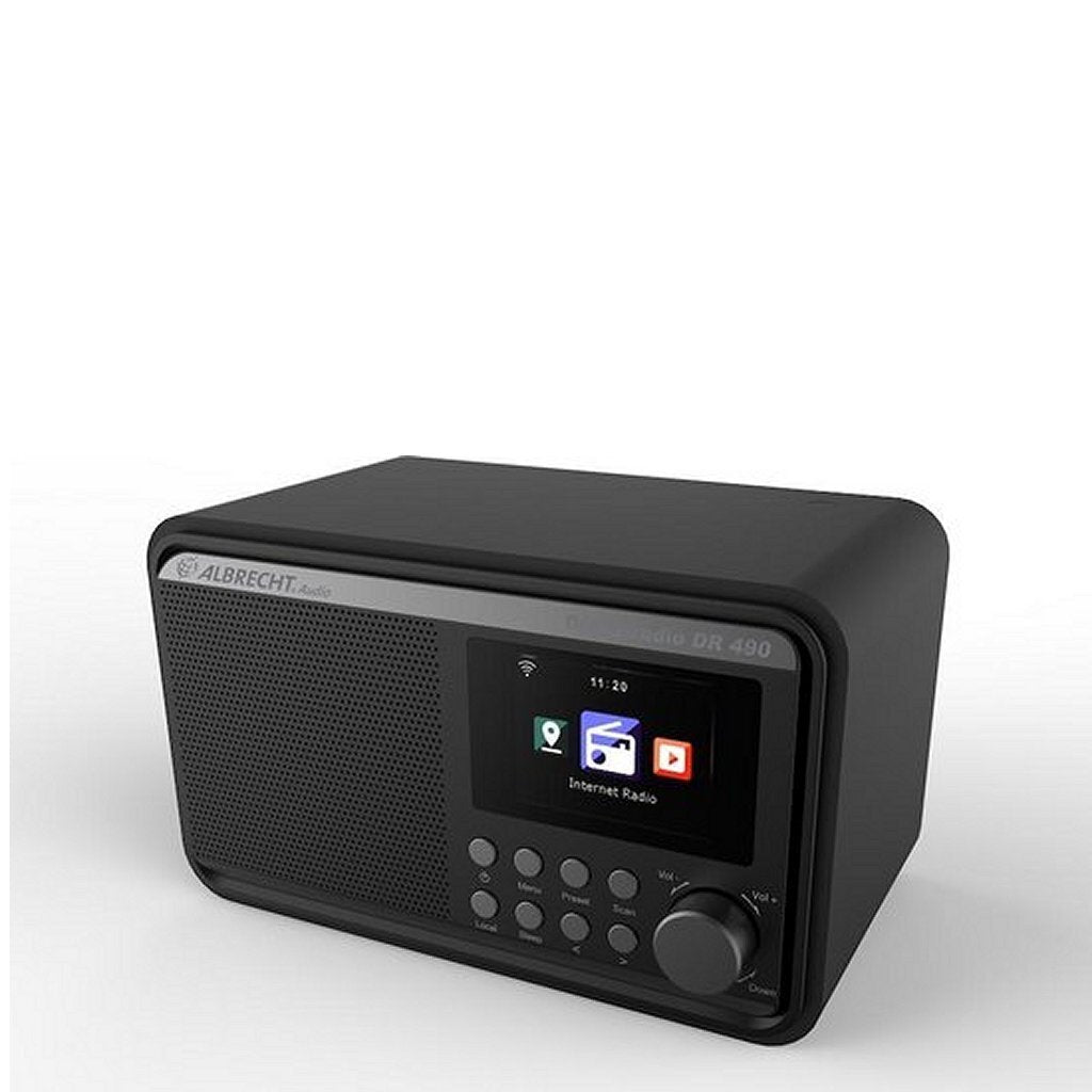 Basic Albrecht DR 490 DAB+ Hybridradio schwarz