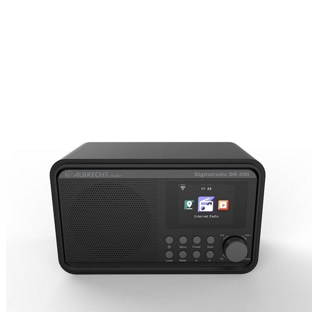 Basic Albrecht DR 490 DAB+ Hybridradio schwarz