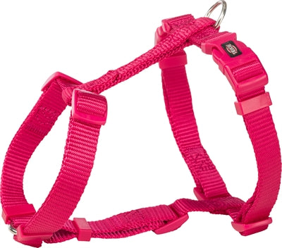 Trixie Hundegeschirr Premium H-Geschirr Fuchsia