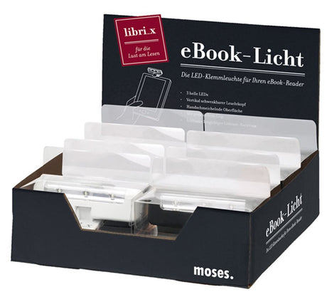 DSP Libri Leselampe E-Book 2 sortiert (8 Stück)