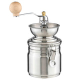 Hallo Kaffeemühle manuell Edelstahl