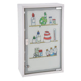 Hallo Medizinschrank 30x15x50 cm Edelstahl