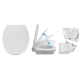 Hallo Toilettensitz mit schneller Freisetzung und weicher Schließen