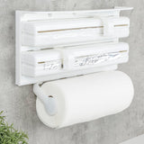 Hallo Rollhalter Wandmontage weiß