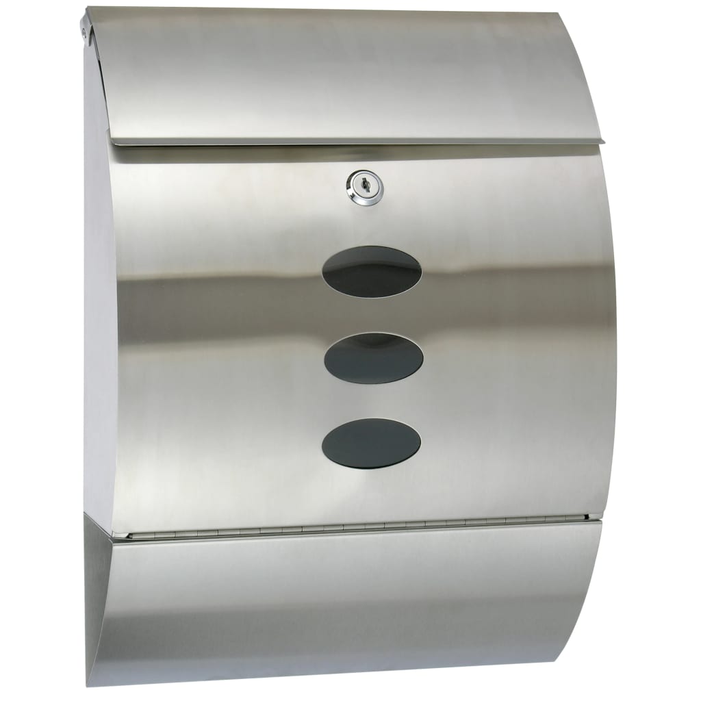 Hi Letterbox 30x12x40 cm Edelstahl