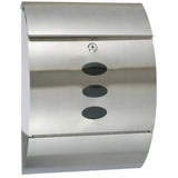 Hi Letterbox 30x12x40 cm Edelstahl
