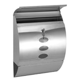Hi Letterbox 30x12x40 cm Edelstahl