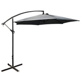 Hi hi Floating Parasol 3 m Anthrazit -gelenkt