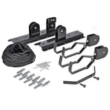 Hallo Fahrradlift Metall Schwarz