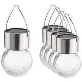 Hallo hi Solarhangers LED 5 ST Craquele Glass