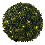 HI HI Künstliche Buchsbaumkugel LED ø35 cm