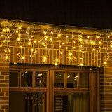 Hi hi light curtain ijspegel mit 400 LEDs