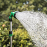Hi hi outdoor dusche 215 cm grün und silberfarbe