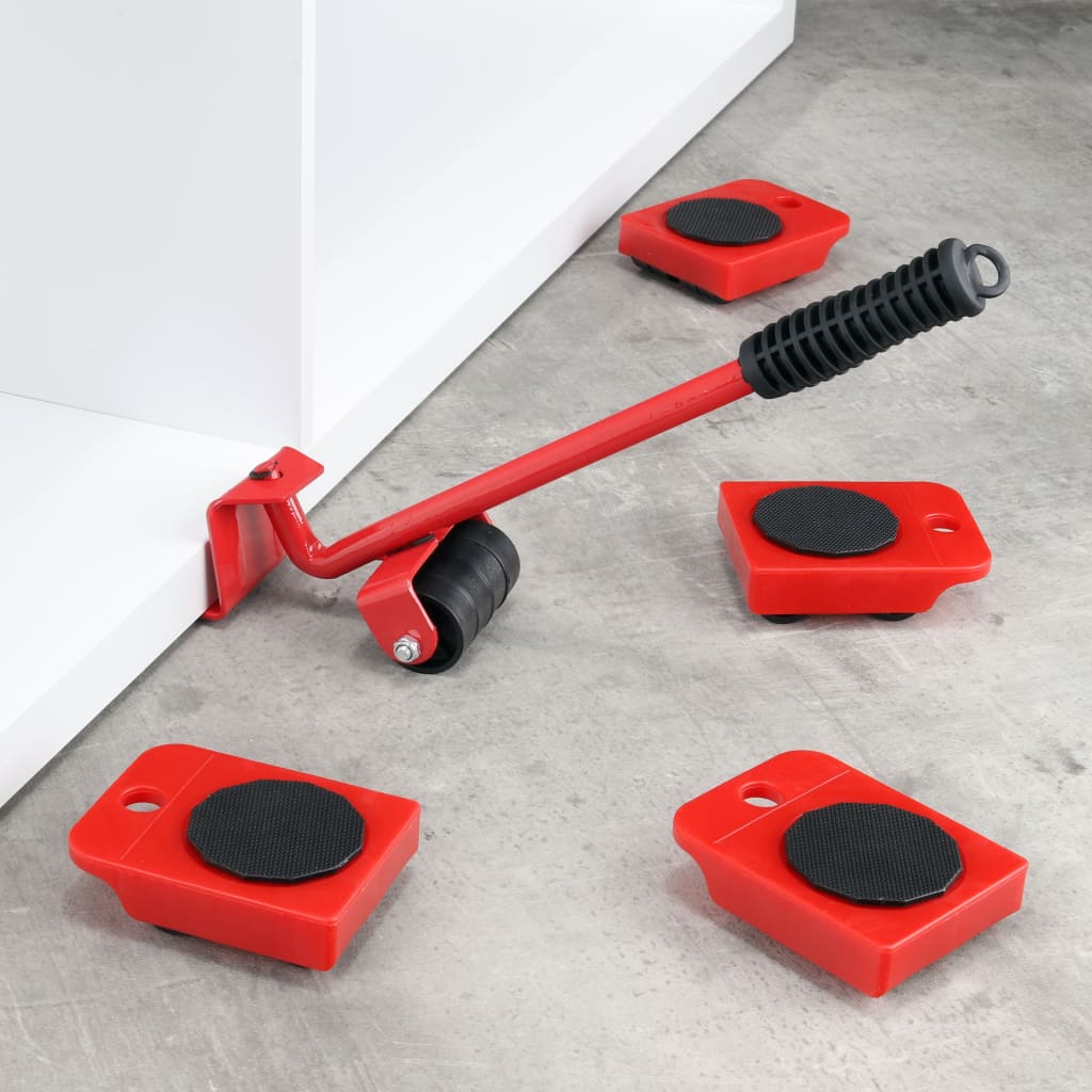 Hallo Möbeltransport rot und schwarz