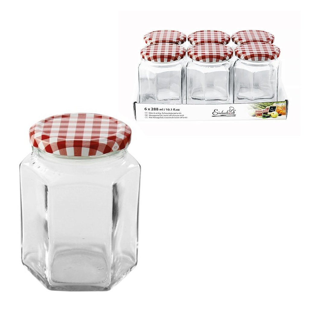 Einmachgläser aus Glas anderer Marken 288 ml 6 Stück