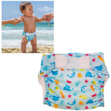 Freds Swim Academy waschbare Schwimmwindel Meerestiere Größe 2 9-16 kg blau