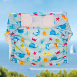 Freds Swim Academy waschbare Schwimmwindel Meerestiere Größe 1 4-9 kg blau