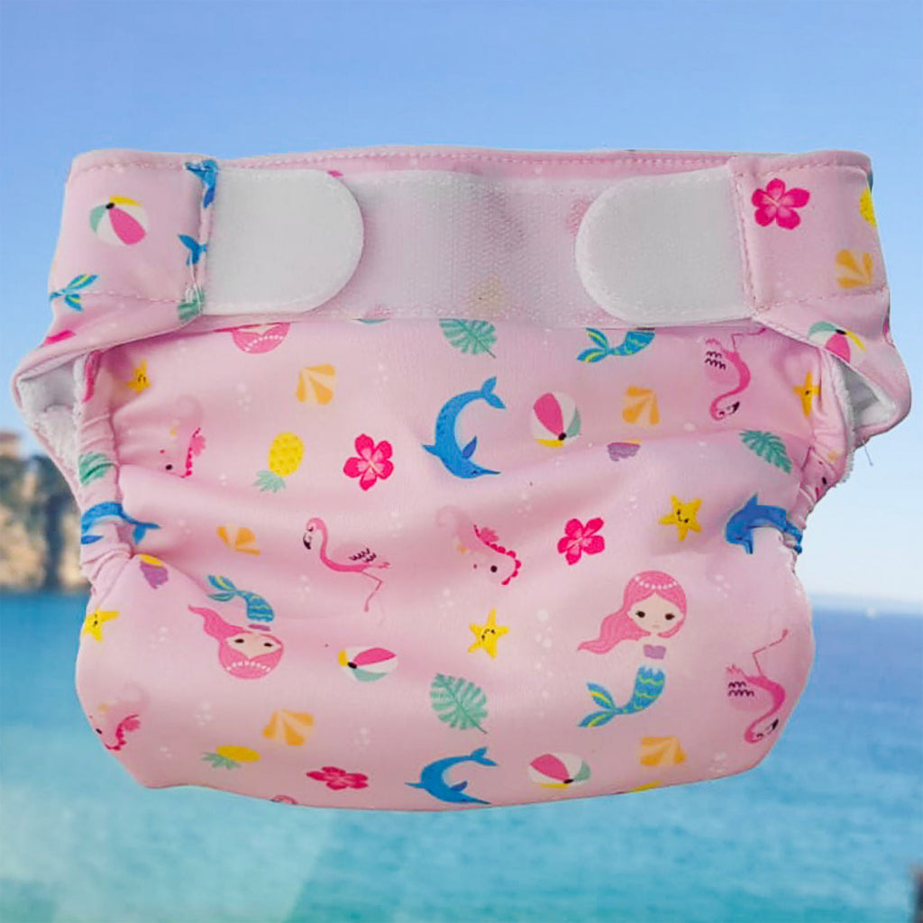 Freds Swim Academy waschbare Schwimmwindel Meerjungfrau Größe 1 4-9 kg rosa