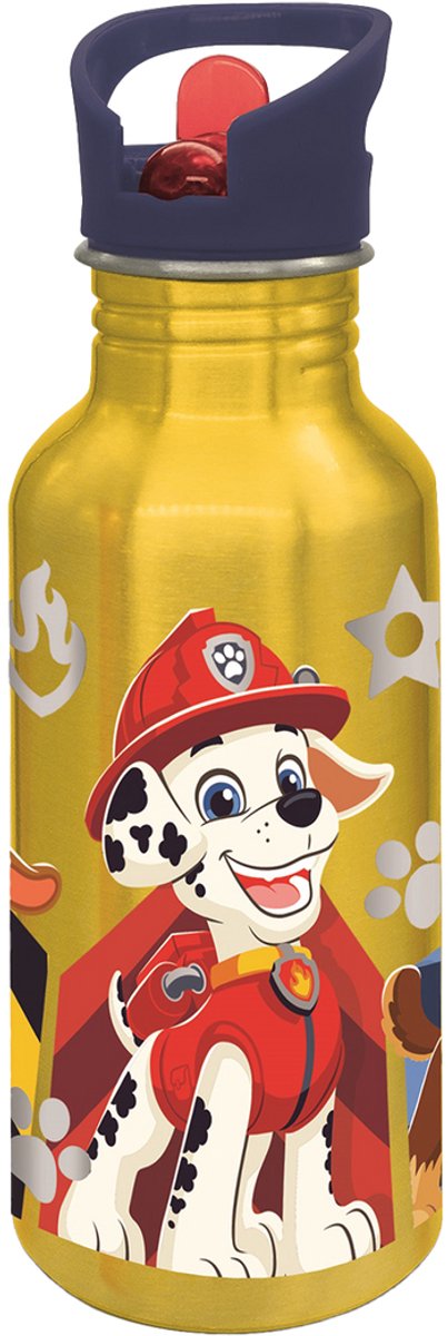 Euromic paw patrol dagelijks gebruik 545 ml aluminium meerkleurig