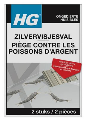 Hg x Silberfischfalle, Box mit 2 Stück