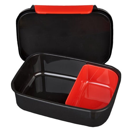 Marvel Avengers Lunchbox schwarz rot