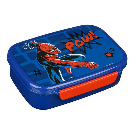 Undercover Spiderman Lunchbox blau rot