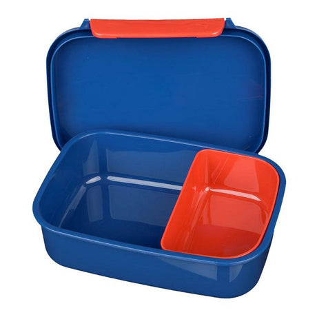 Undercover Spiderman Lunchbox blau rot