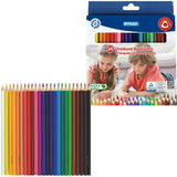 Stylex dreieckige Buntstifte 24 Farben
