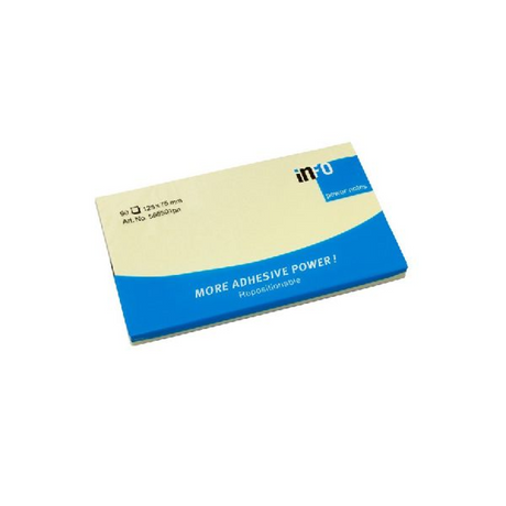 Kangaro-Infozettel 125x75mm gelb 12 Blöcke à 100 Blatt