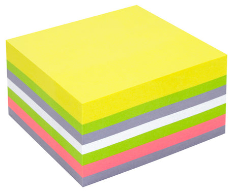 Info-Notizen in-5654-80 75x75mm, 400 Blatt, 5 Farben, FSC.