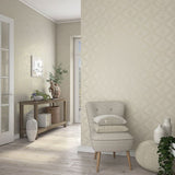 Noordwand tapete topchic ton auf Tondiamanten Metallic Beige