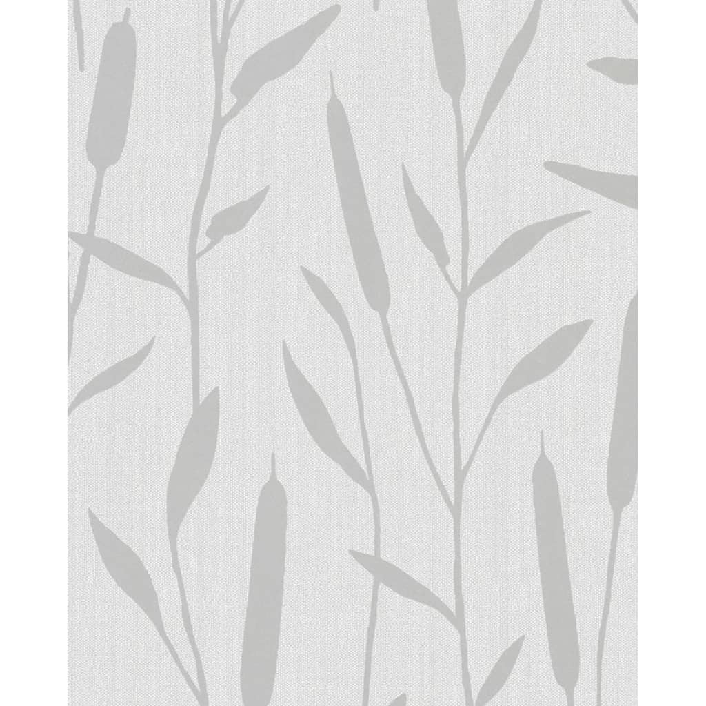 Tapete Tapete Nordwand topchische Schilffahnen Metallic Grey